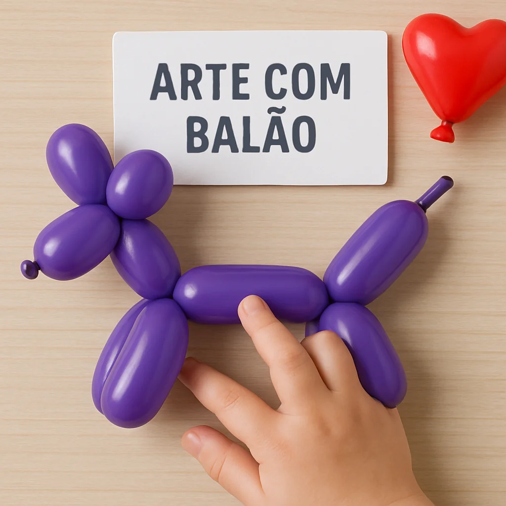 Bônus 3: Arte com Balão Mágico